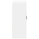 Wall Cabinet LUCCA High Gloss White 80 x 31 x 80 cm