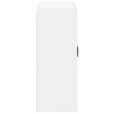 Kitchen Wall Cabinet High Gloss White 80 x 31 x 80 cm - Close-Up Angle