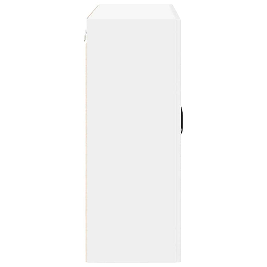 Wall Cabinet LUCCA High Gloss White 80 x 31 x 80 cm