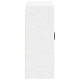 Kitchen Wall Cabinet White 80 x 31 x 80 cm Engineered Wood - Close-Up Angle