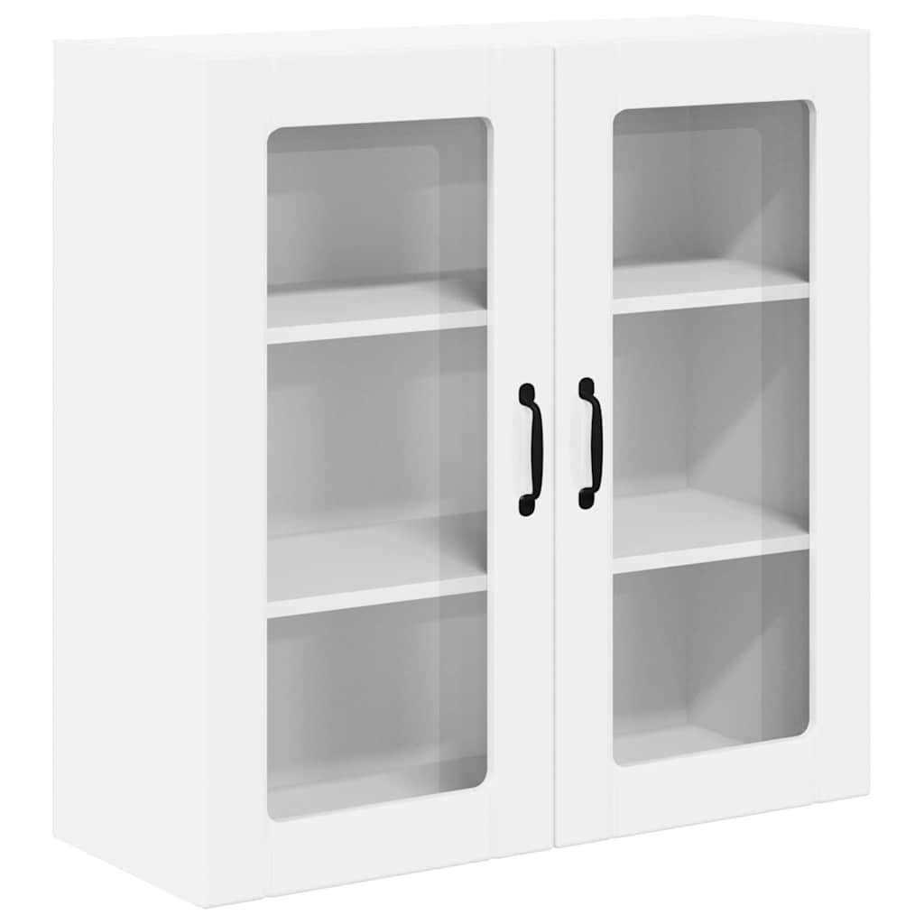 Kitchen Wall Cabinet High Gloss White 80 x 31 x 80 cm