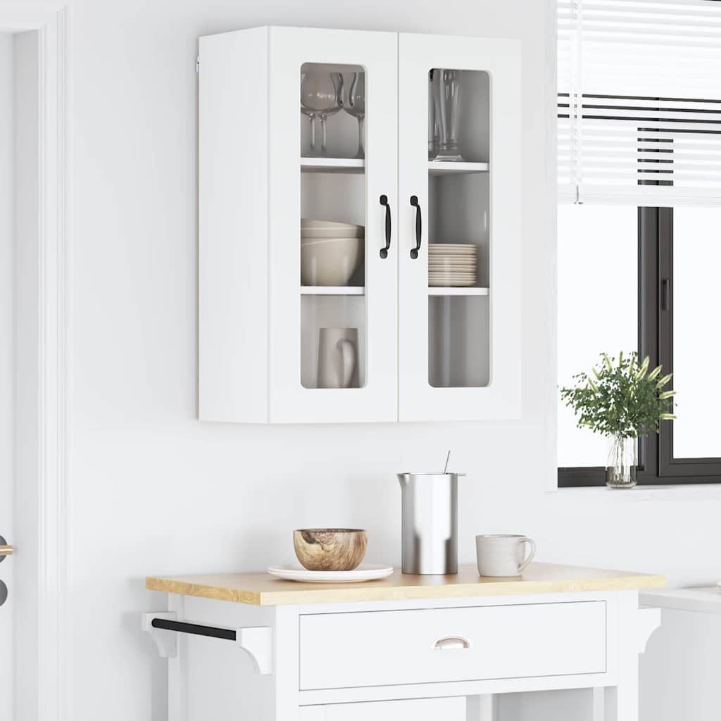 Kitchen Wall Cabinet White 60 x 31 x 80 cm Engineered Wood