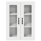 Kitchen Wall Cabinet White 60 x 31 x 80 cm Engineered Wood - Rear View