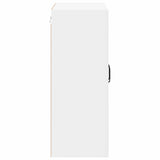 Wall Glass Cabinet LUCCA White 60 x 31 x 80 cm Engineered Wood