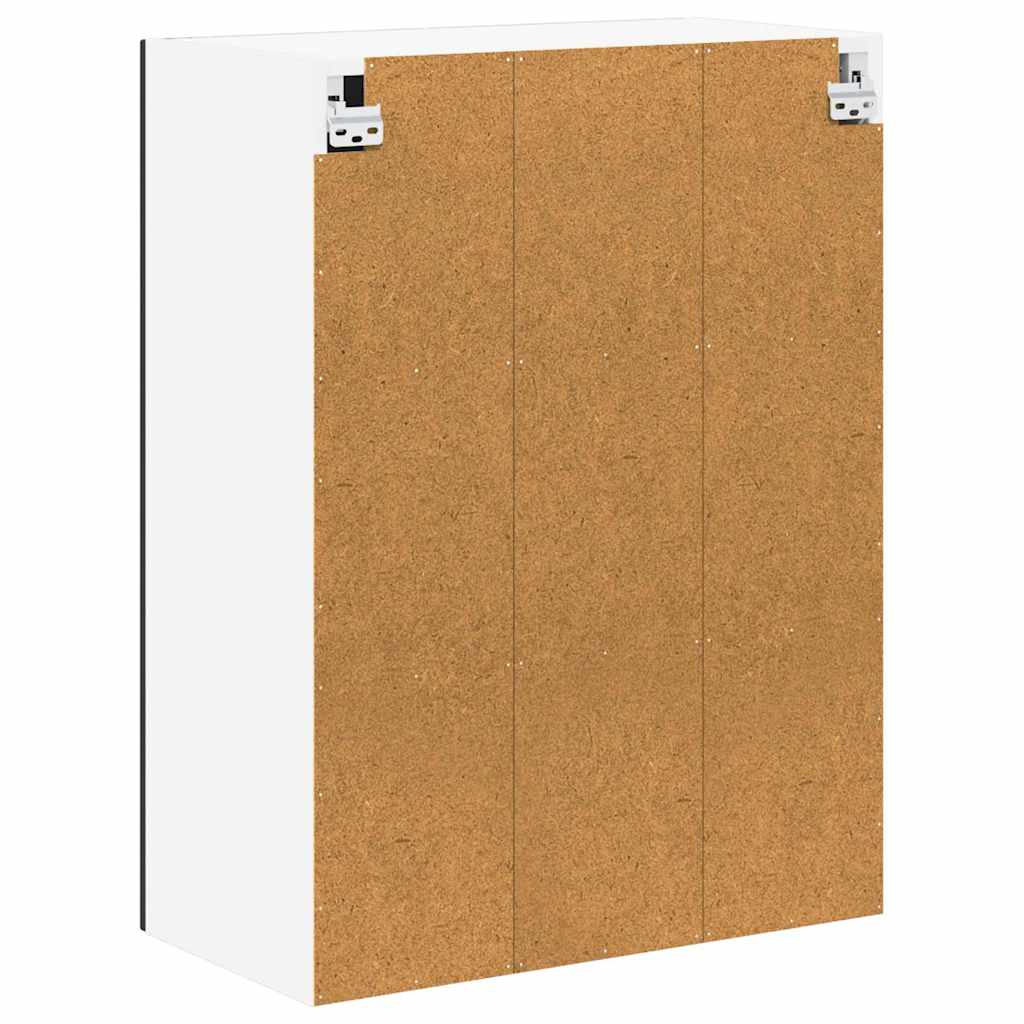 Kitchen Wall Cabinet Black 60 x 31 x 80 cm Engineered Wood