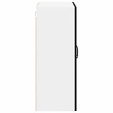 Wall Glass Cabinet LUCCA Black 60 x 31 x 80 cm Engineered Wood