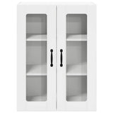 Kitchen Wall Cabinet High Gloss White 60 x 31 x 80 cm - Rear View