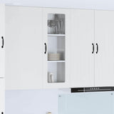 Kitchen Wall Cabinet White 40 x 31 x 100 cm Engineered Wood