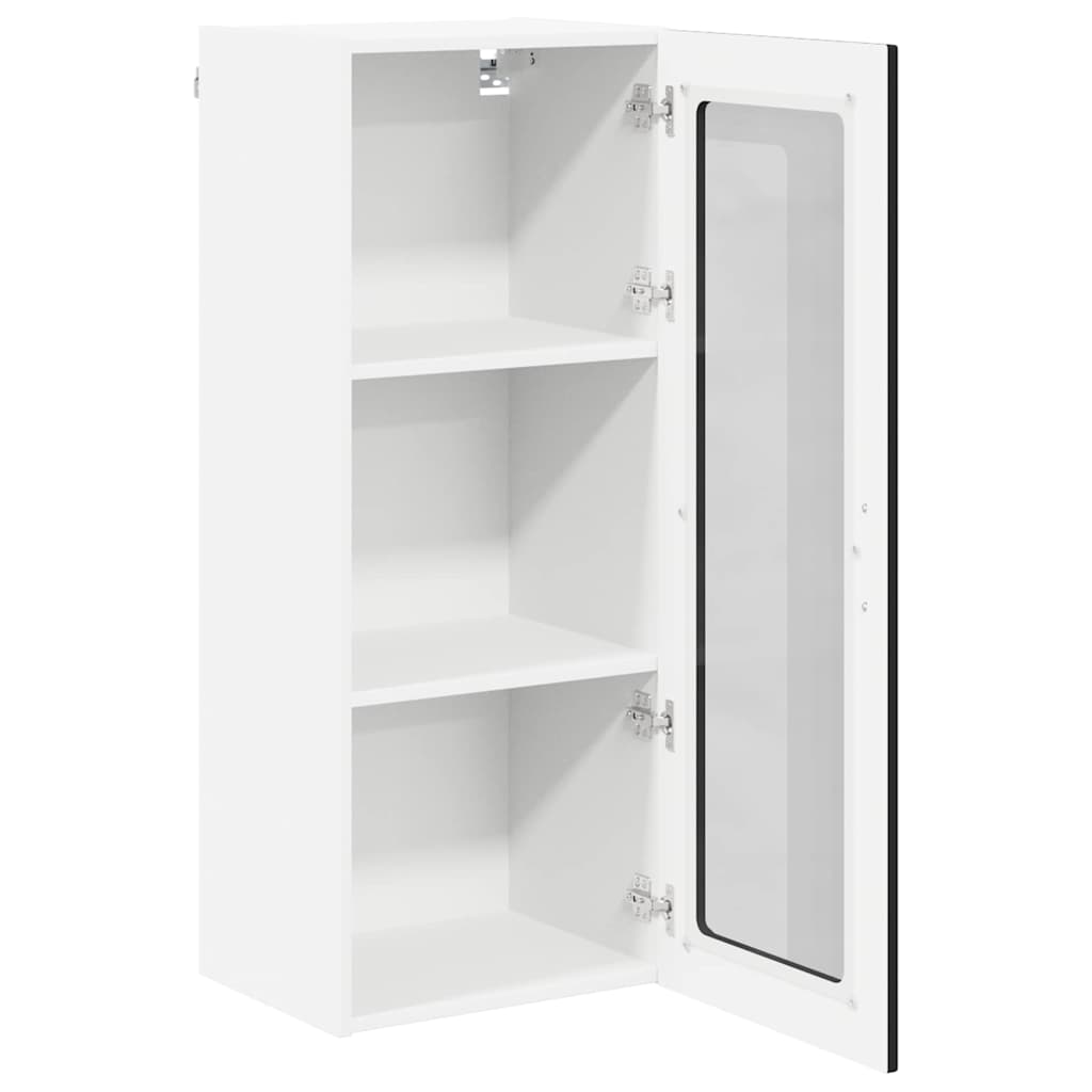 Kitchen Wall Cabinet Black 40 x 31 x 100 cm Engineered Wood