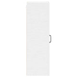 Kitchen Wall Cabinet High Gloss White 40 x 31 x 100 cm - Close-Up Angle