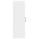 Kitchen Wall Cabinet White 30 x 31 x 100 cm Engineered Wood - Close-Up Angle