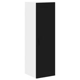 Kitchen Wall Cabinet Black 30 x 31 x 100 cm Engineered Wood - Front View