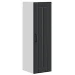 Wall Cabinet LUCCA Black 30 x 31 x 100 cm Engineered Wood