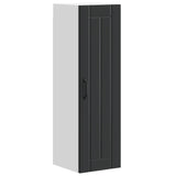 Wall Cabinet LUCCA Black 30 x 31 x 100 cm Engineered Wood - Front View