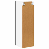 Kitchen Wall Cabinet Black 30 x 31 x 100 cm Engineered Wood - Low Angle