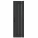 Wall Cabinet LUCCA Black 30 x 31 x 100 cm Engineered Wood - Rear View