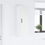 Kitchen Wall Cabinet High Gloss White 30 x 31 x 100 cm - Top-Down View