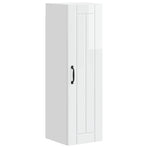 Wall Cabinet LUCCA High Gloss White 30 x 31 x 100 cm