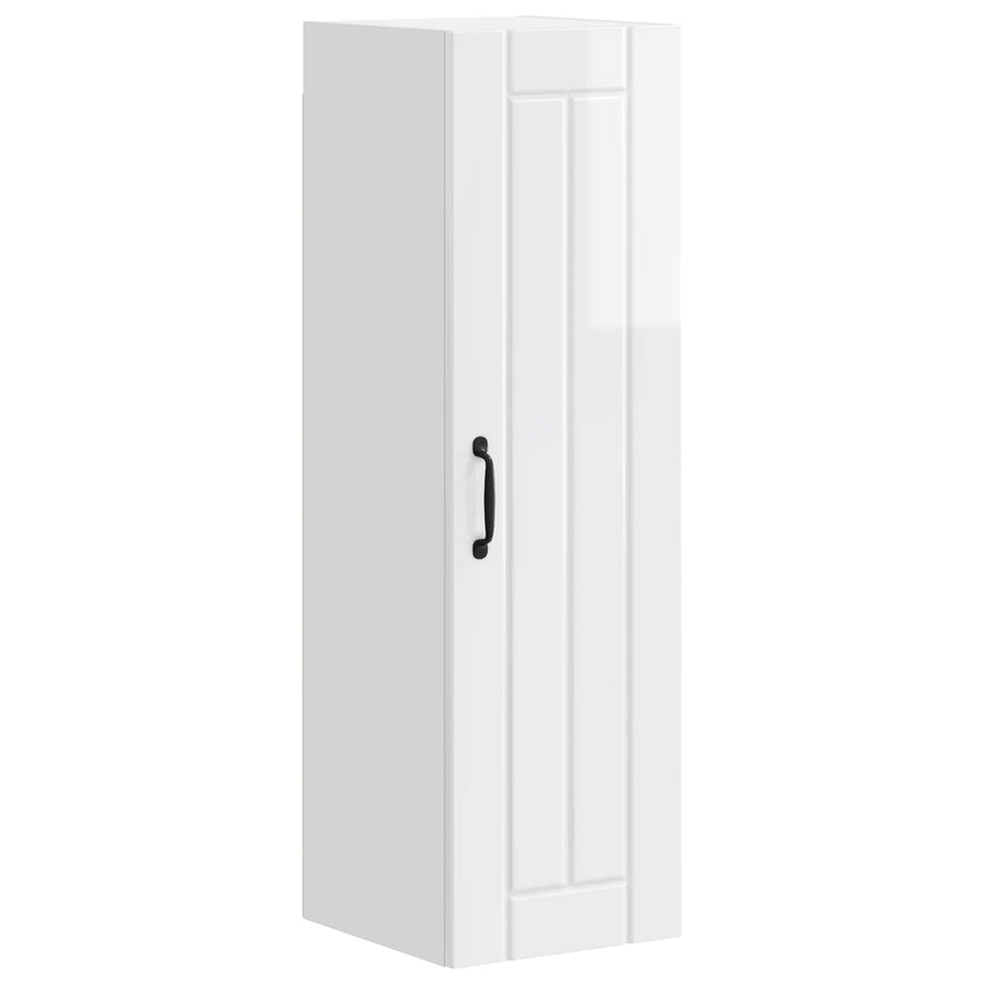 Wall Cabinet LUCCA High Gloss White 30 x 31 x 100 cm