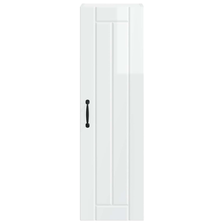Wall Cabinet LUCCA High Gloss White 30 x 31 x 100 cm