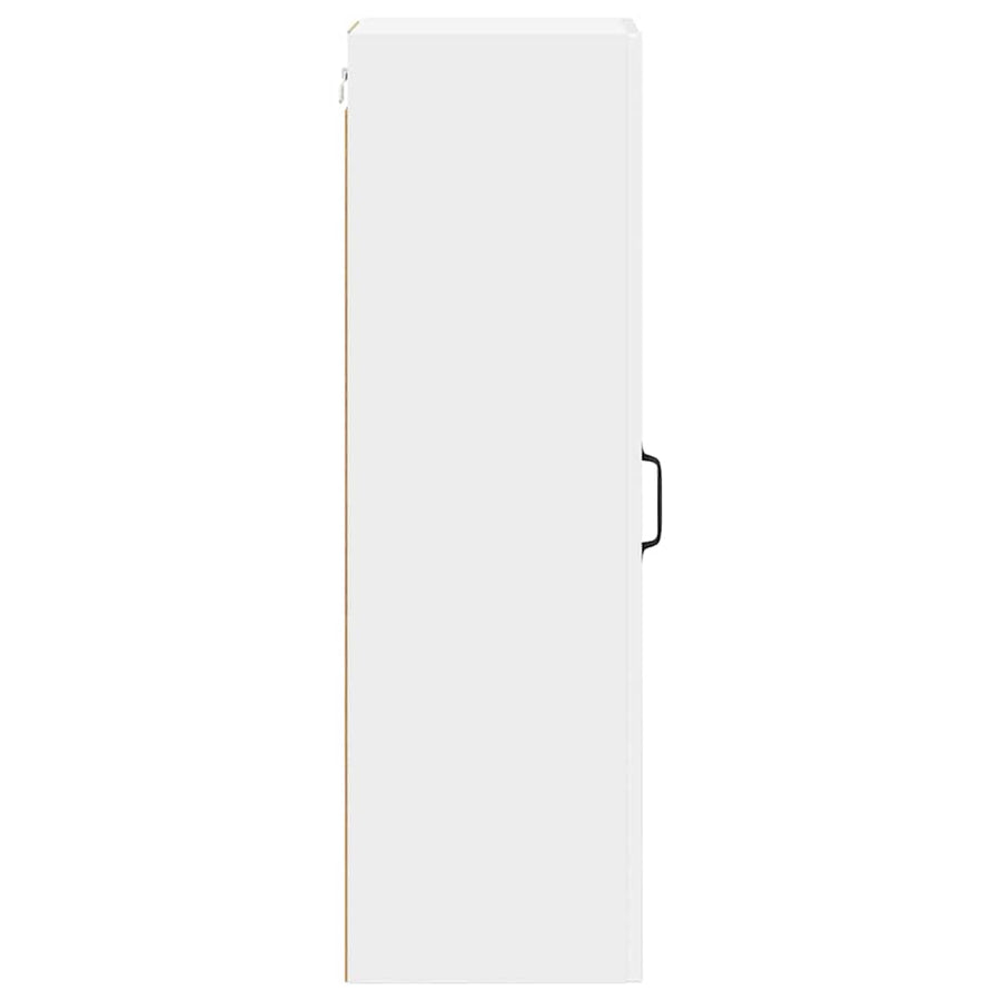 Wall Cabinet LUCCA High Gloss White 30 x 31 x 100 cm