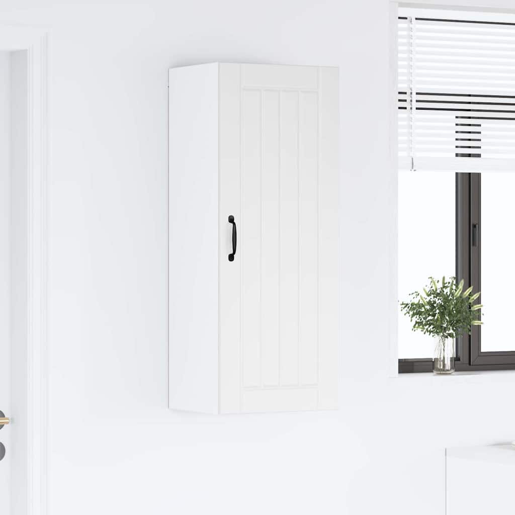 Kitchen Wall Cabinet White 40 x 31 x 100 cm Engineered Wood