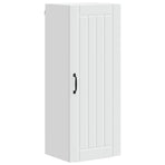 Wall Cabinet LUCCA White 40 x 31 x 100 cm Engineered Wood