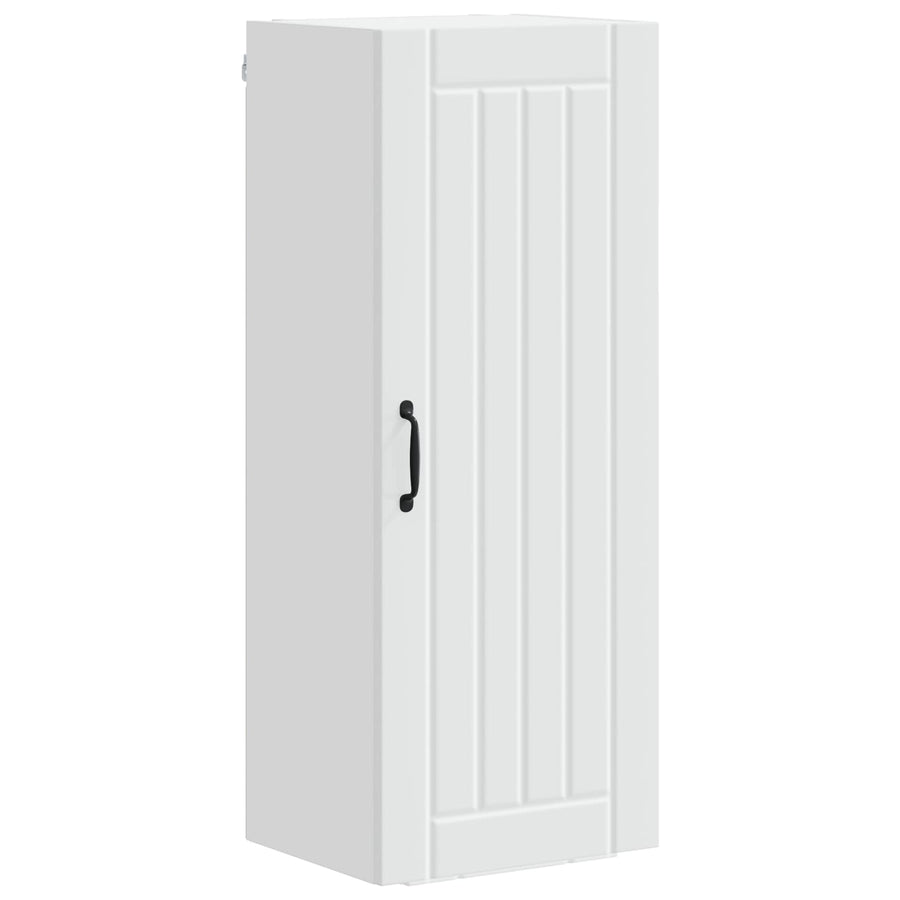 Wall Cabinet LUCCA White 40 x 31 x 100 cm Engineered Wood