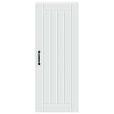 Wall Cabinet LUCCA White 40 x 31 x 100 cm Engineered Wood - Rear View