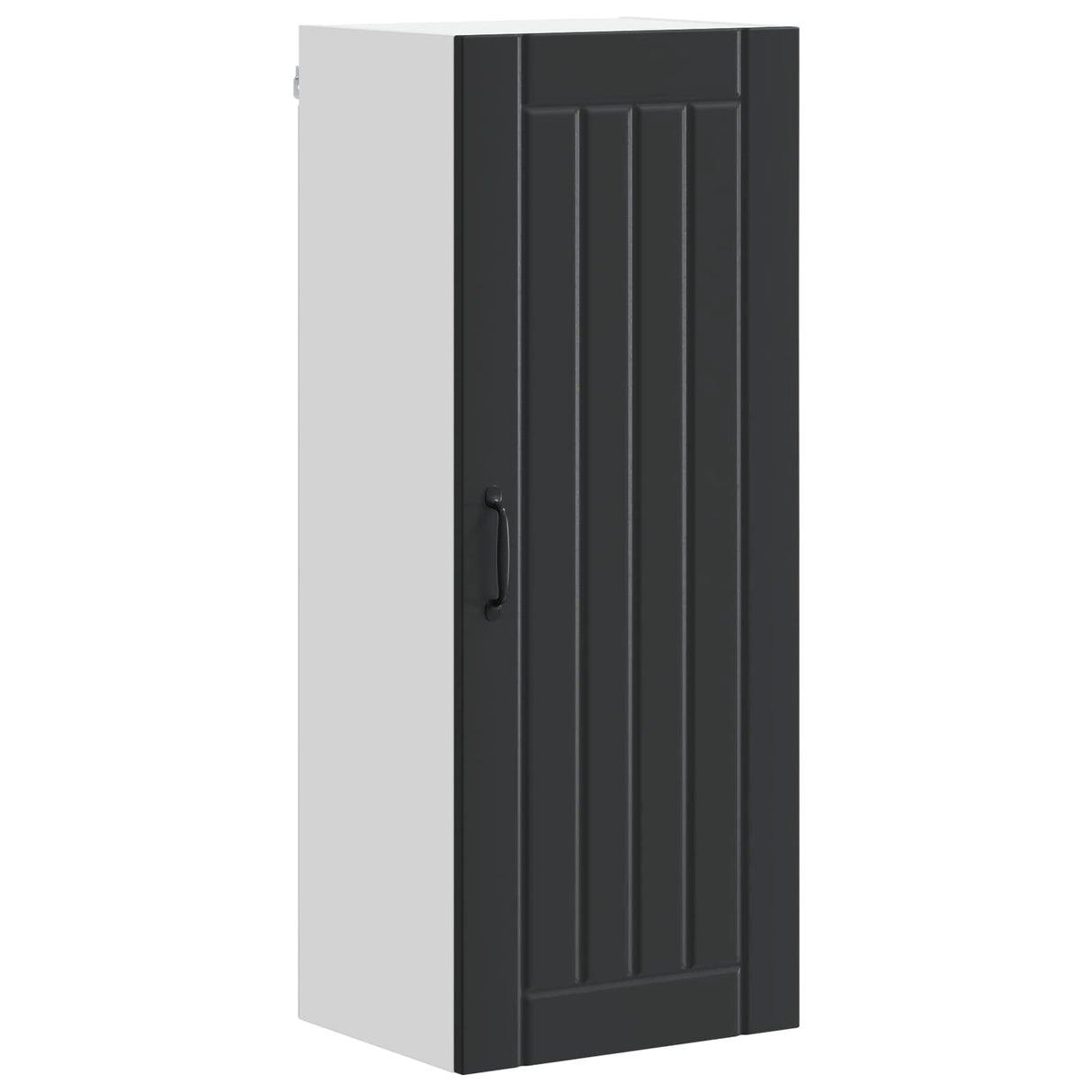 Wall Cabinet LUCCA Black 40 x 31 x 100 cm Engineered Wood
