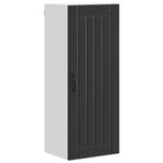 Wall Cabinet LUCCA Black 40 x 31 x 100 cm Engineered Wood