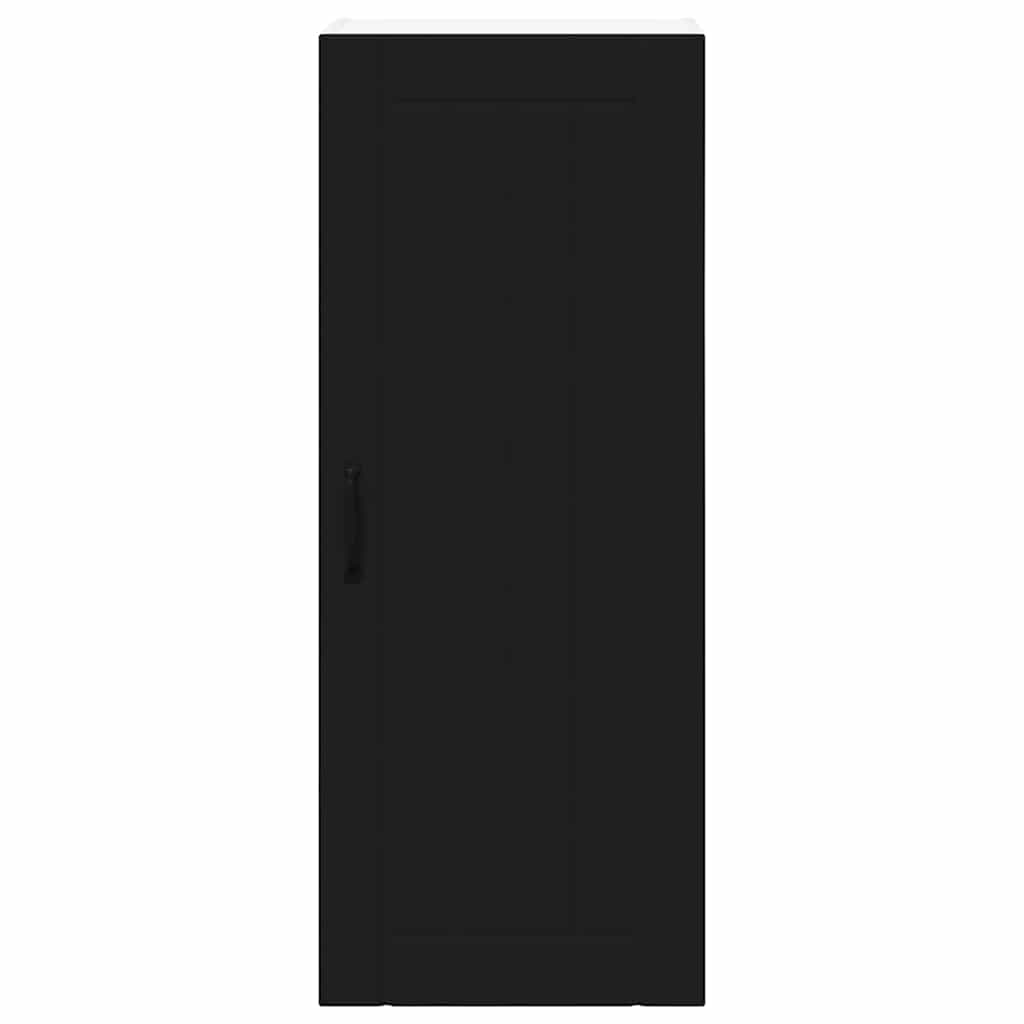 Kitchen Wall Cabinet Black 40 x 31 x 100 cm Engineered Wood