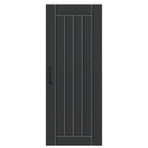 Wall Cabinet LUCCA Black 40 x 31 x 100 cm Engineered Wood