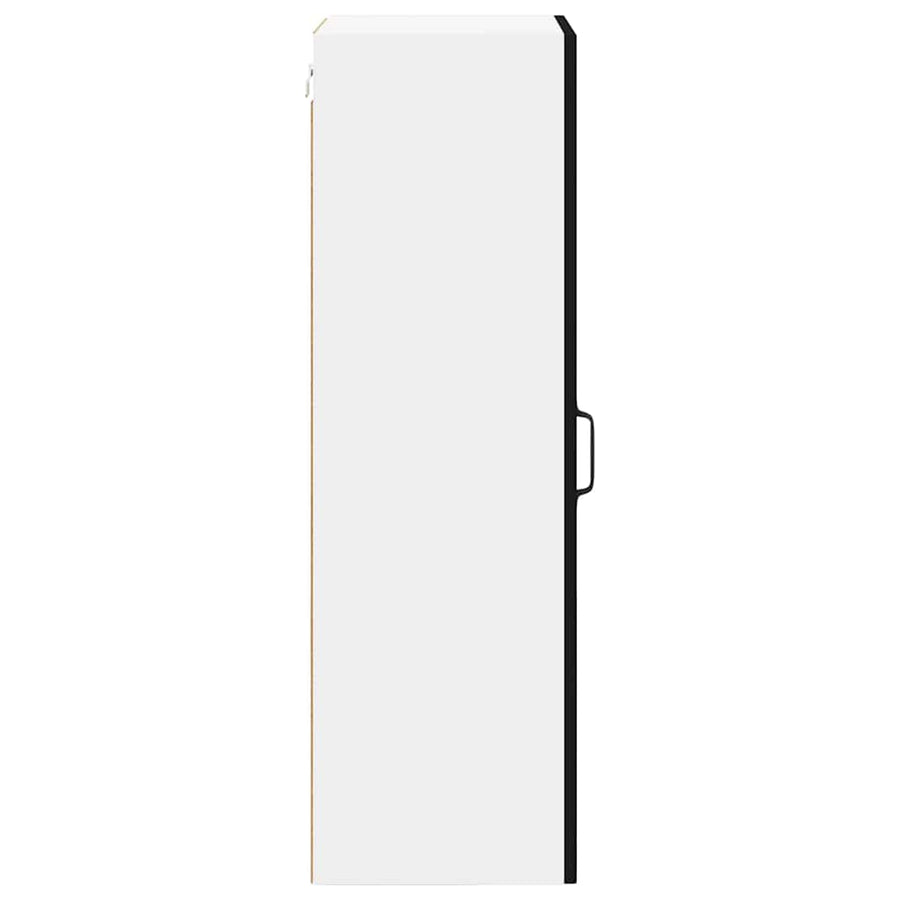 Wall Cabinet LUCCA Black 40 x 31 x 100 cm Engineered Wood