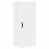 Kitchen Wall Cabinet High Gloss White 40 x 31 x 100 cm - Front View