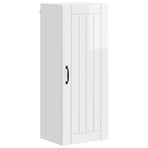 Wall Cabinet LUCCA High Gloss White 40 x 31 x 100 cm