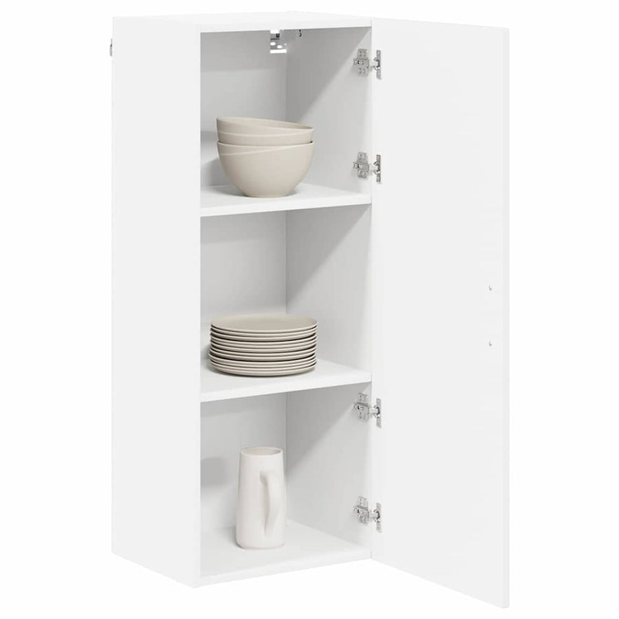 Wall Cabinet LUCCA High Gloss White 40 x 31 x 100 cm