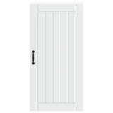Wall Cabinet LUCCA White 50 x 31 x 100 cm Engineered Wood - Rear View
