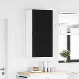 Kitchen Wall Cabinet Black 50 x 31 x 100 cm Engineered Wood - Top-Down View