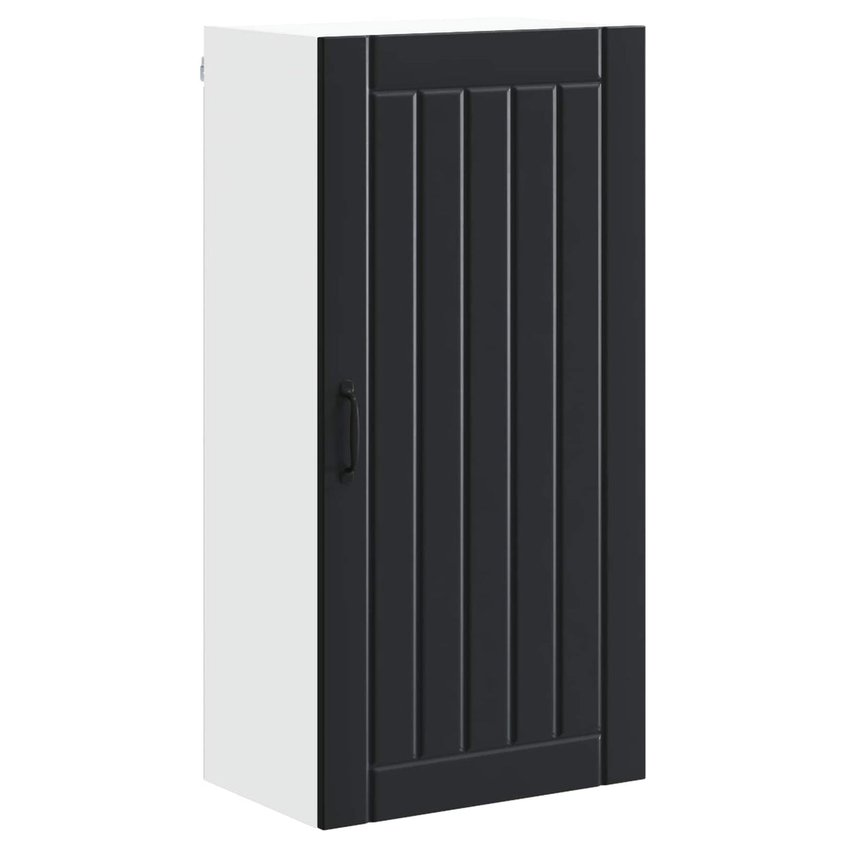Wall Cabinet LUCCA Black 50 x 31 x 100 cm Engineered Wood