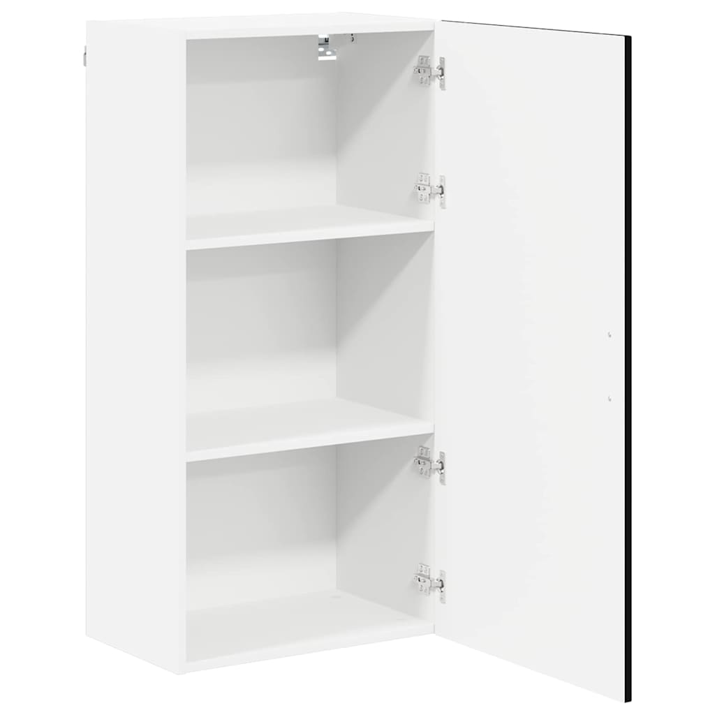 Kitchen Wall Cabinet Black 50 x 31 x 100 cm Engineered Wood