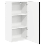 Kitchen Wall Cabinet Black 50 x 31 x 100 cm Engineered Wood - 45-Degree Angle