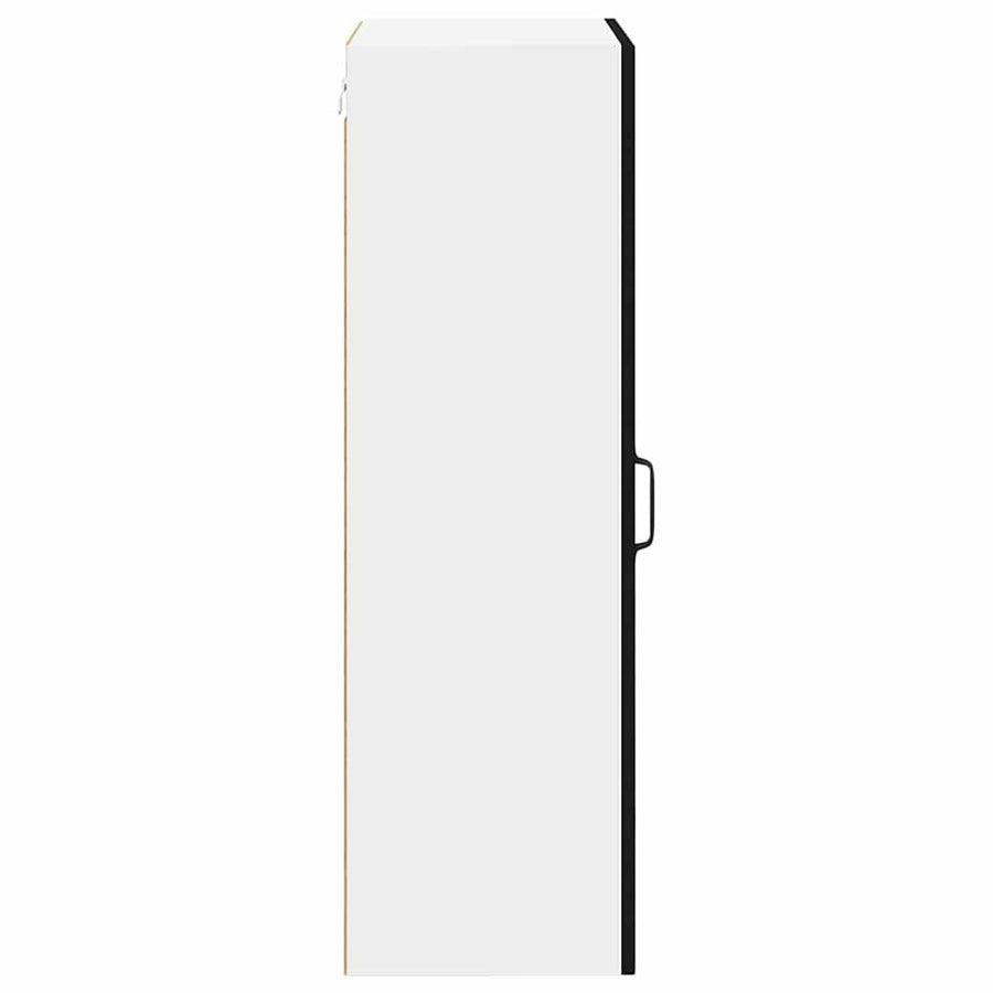 Wall Cabinet LUCCA Black 50 x 31 x 100 cm Engineered Wood