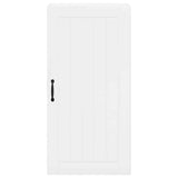 Kitchen Wall Cabinet High Gloss White 50 x 31 x 100 cm - Rear View