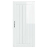 Wall Cabinet LUCCA High Gloss White 50 x 31 x 100 cm - Rear View