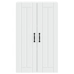 Wall Cabinet LUCCA White 60 x 31 x 100 cm Engineered Wood