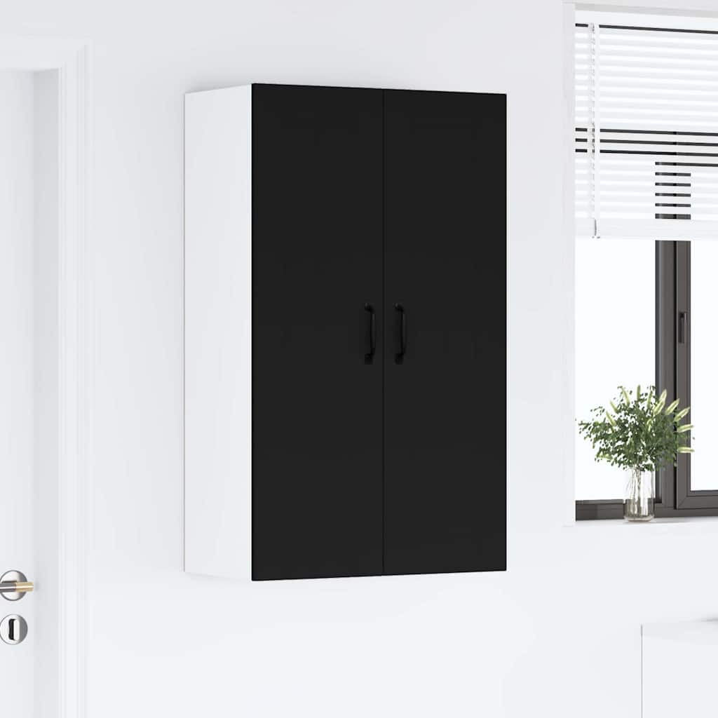 Kitchen Wall Cabinet Black 60 x 31 x 100 cm Engineered Wood