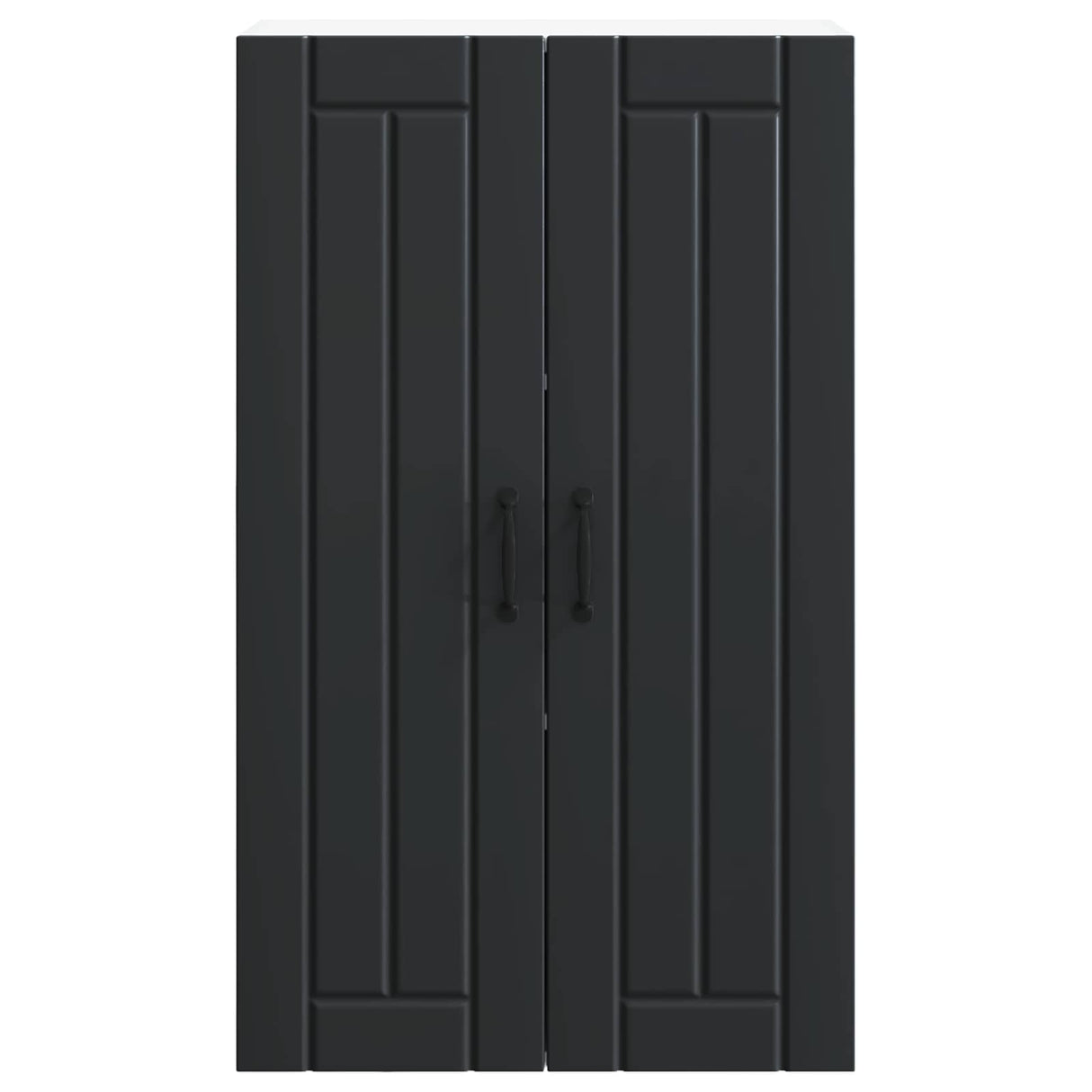 Wall Cabinet LUCCA Black 60 x 31 x 100 cm Engineered Wood