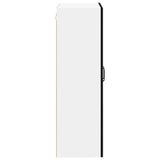 Kitchen Wall Cabinet Black 60 x 31 x 100 cm Engineered Wood - Close-Up Angle