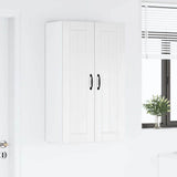 Kitchen Wall Cabinet High Gloss White 60 x 31 x 100 cm - Top-Down View